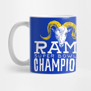 Los Angeles Raaaams 22 champions Mug